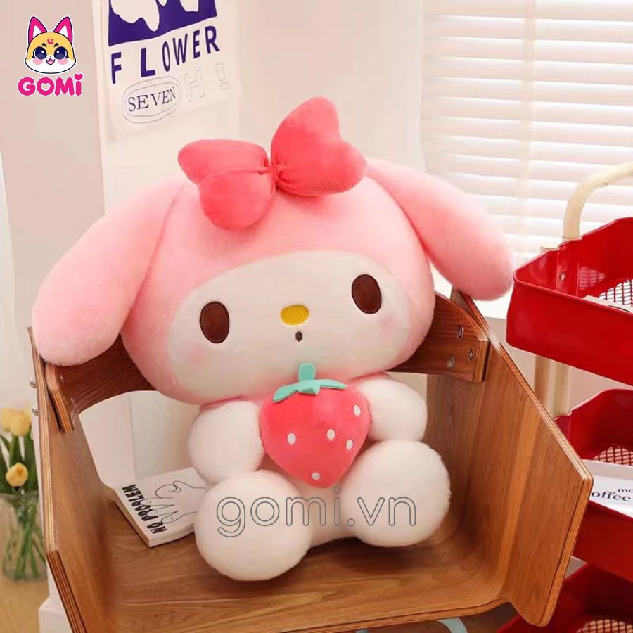 Gấu Bông Melody với vẻ mặt tươi tắn, ngây thơ