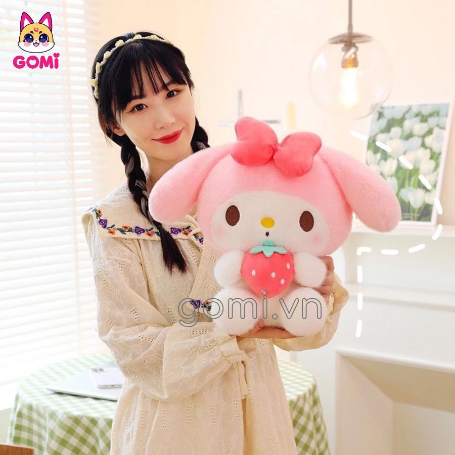 Gấu Bông Melody với kích thước 30cm, 40cm, 50cm