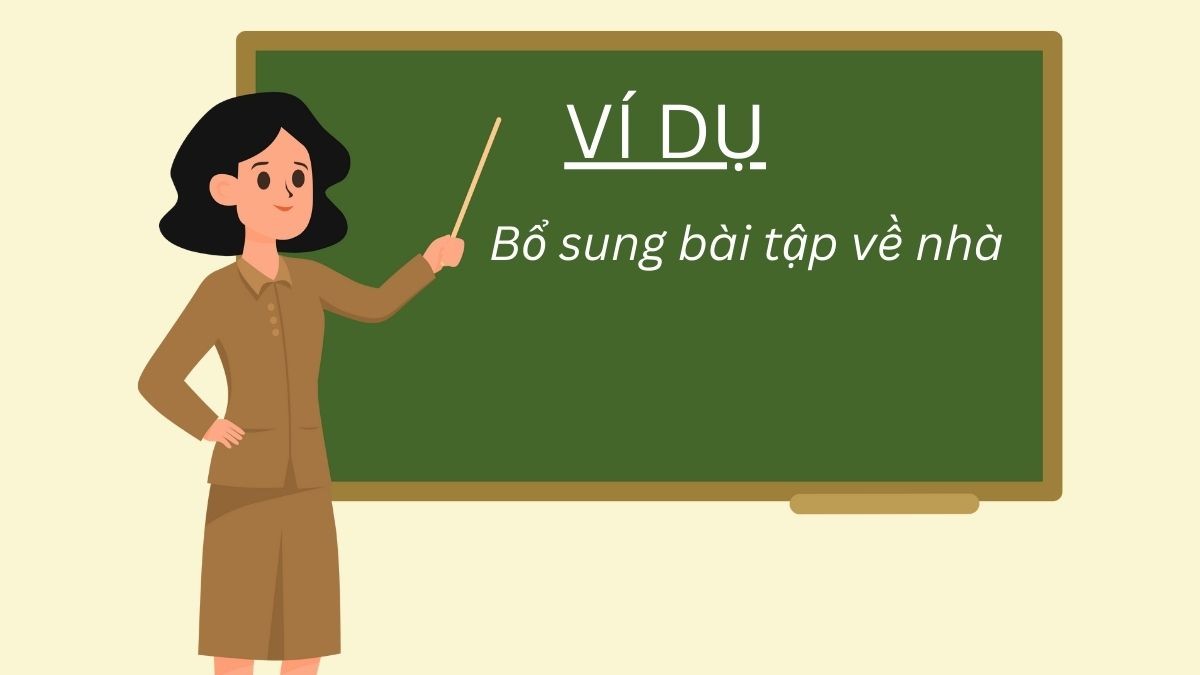 Bổ sung mang ý nghĩa làm cho hoàn thiện hơn