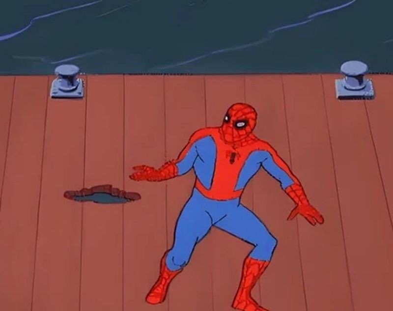 Một số hình ảnh meme người nhện khác