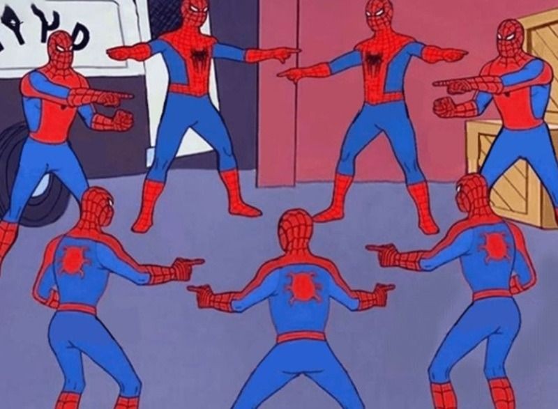 Một số hình ảnh meme người nhện khác