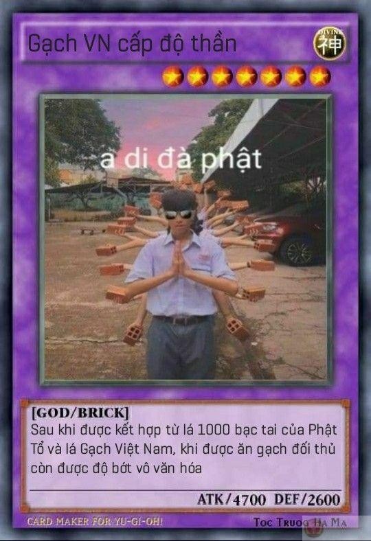 Bài yugioh chế meme với phong cách sáng tạo