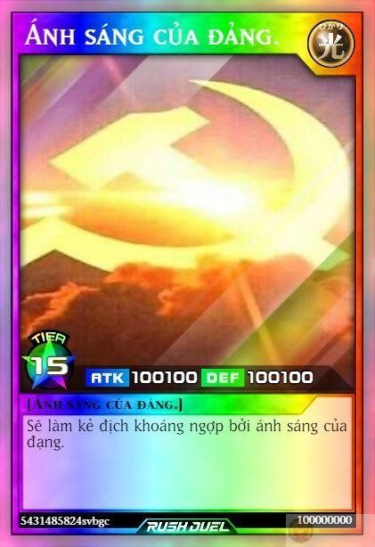 Bài yugioh meme gốc làm nguồn cảm hứng