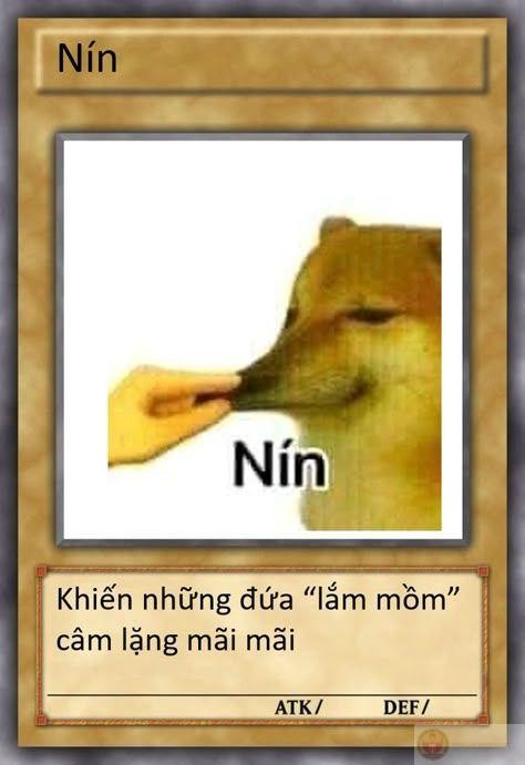 Chế lá bài meme theo phong cách cá nhân