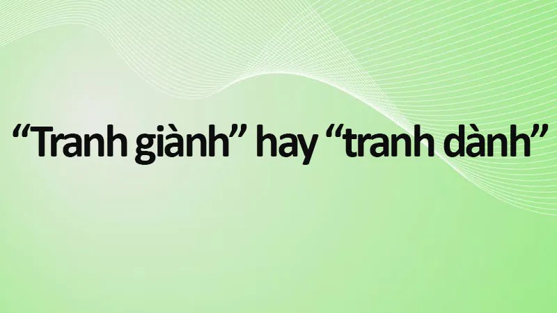 Người đang tranh giành một món đồ với người khác