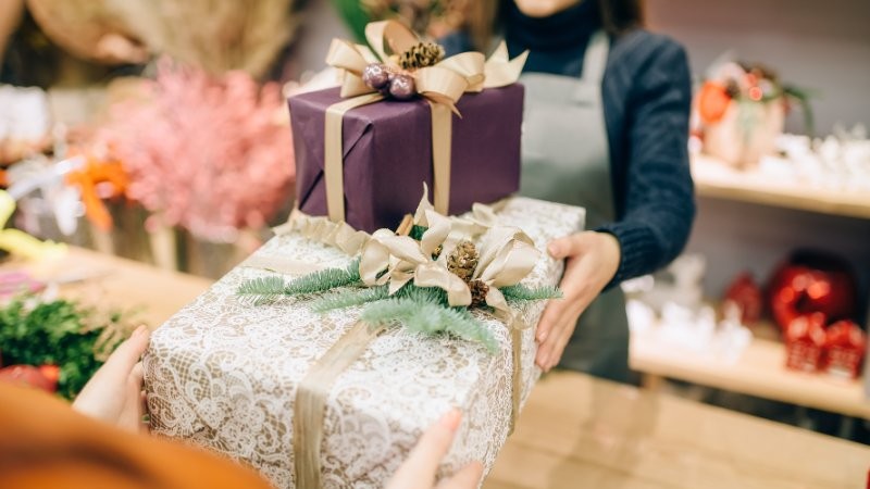 Quầy quà tặng hấp dẫn dành cho khách hàng