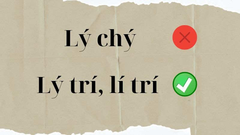 Hình ảnh minh họa sự nhầm lẫn giữa lý trí, lí trí và lý chí