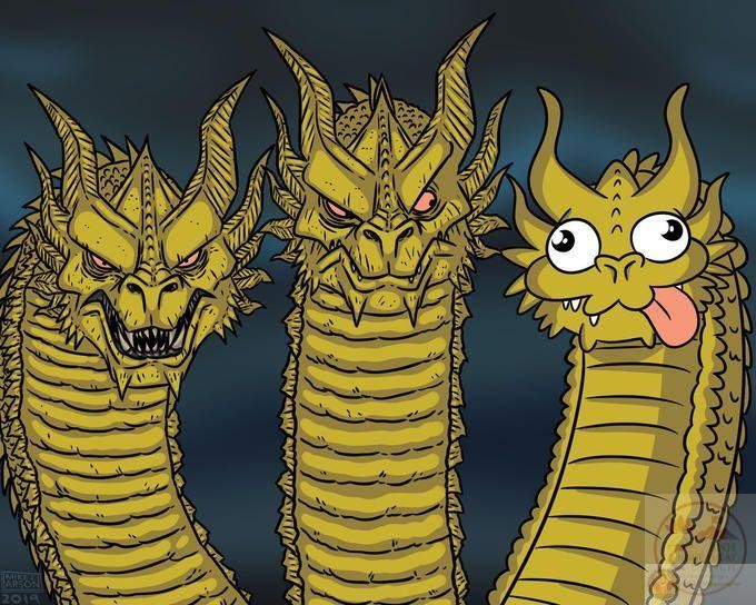 Meme 3 con rồng