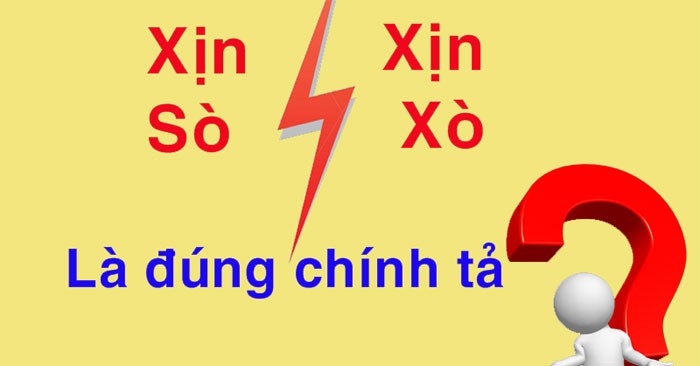 Sự khác biệt giữa các cách viết