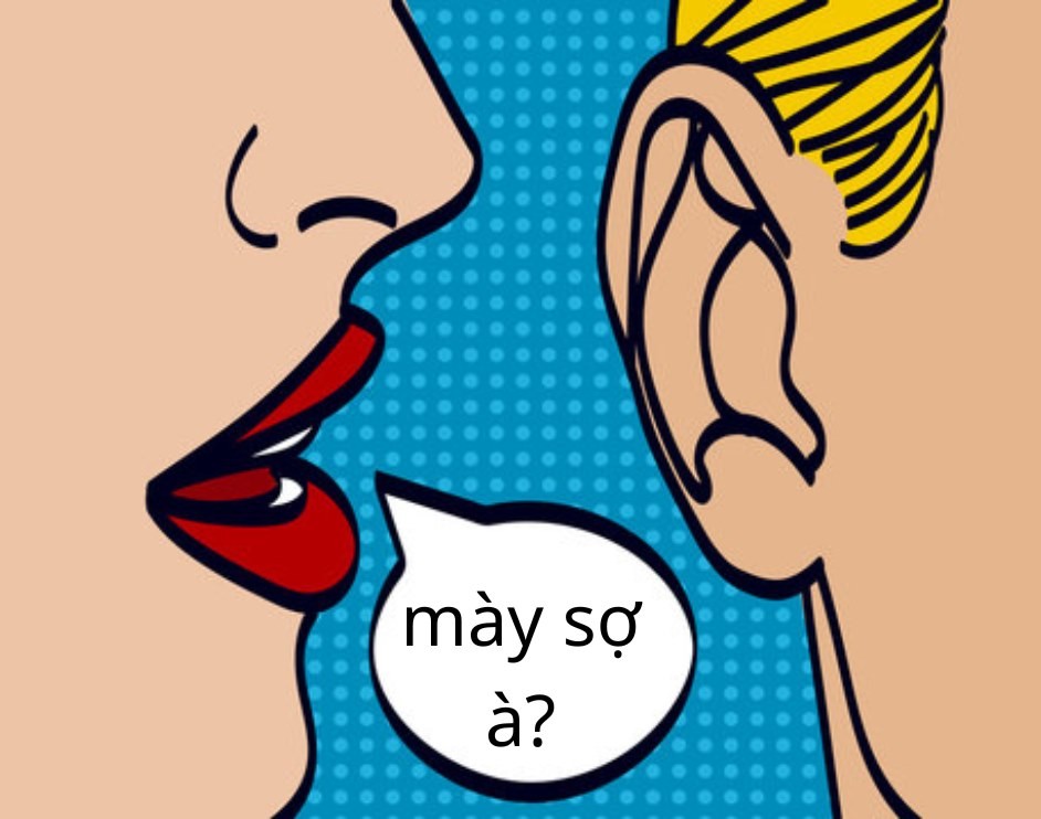 Ảnh meme bạn sợ à
