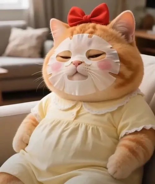 Ảnh troll boss mèo gào lên như ca sĩ đang phiêu nhạc.