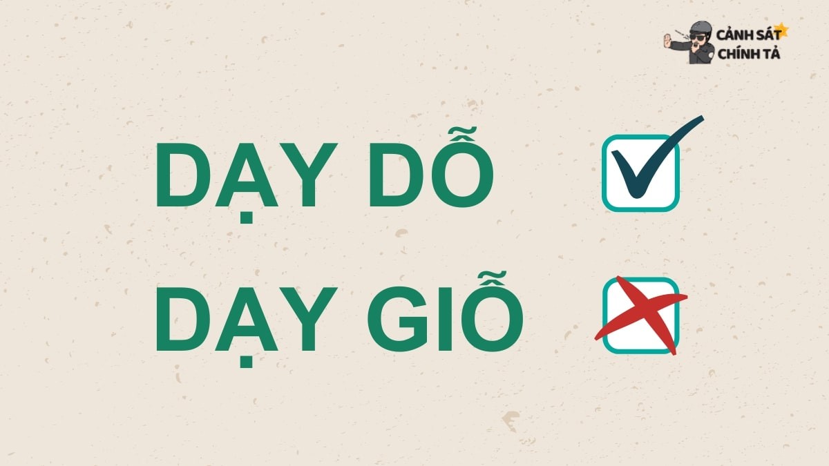 Dạy dỗ hay dạy giỗ