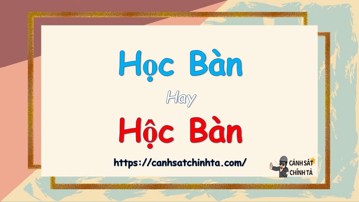 Hộc bàn giúp không gian gọn gàng