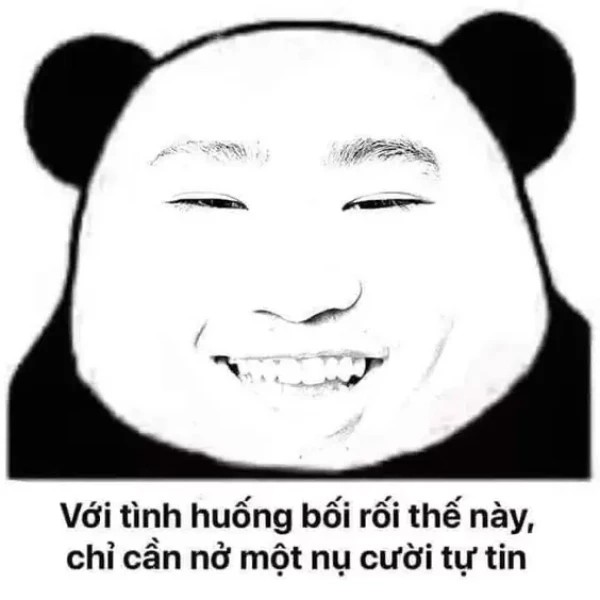 meme từ chối đối mặt