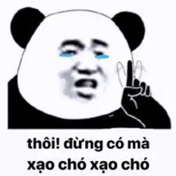 meme từ chối lắng nghe