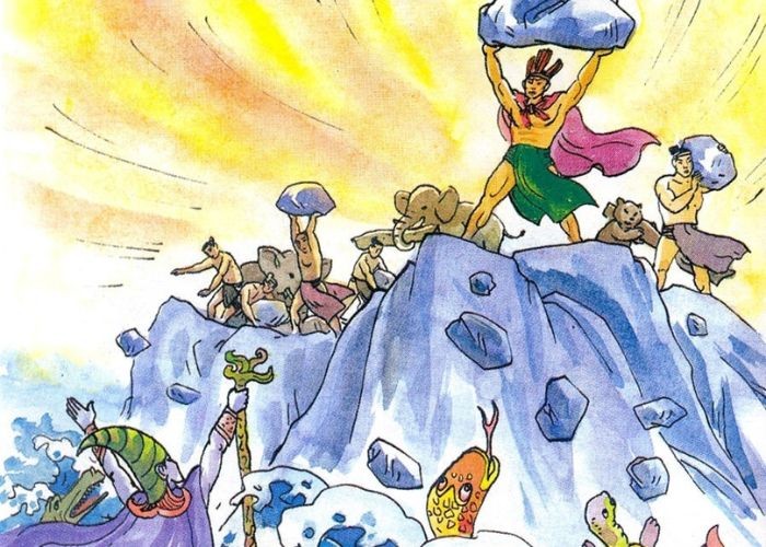 Sơn Tinh - Thủy Tinh - Truyện cổ tích về lòng kiên cường