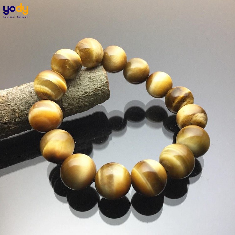 Vòng phong thuỷ Đá Mắt Hổ Vàng