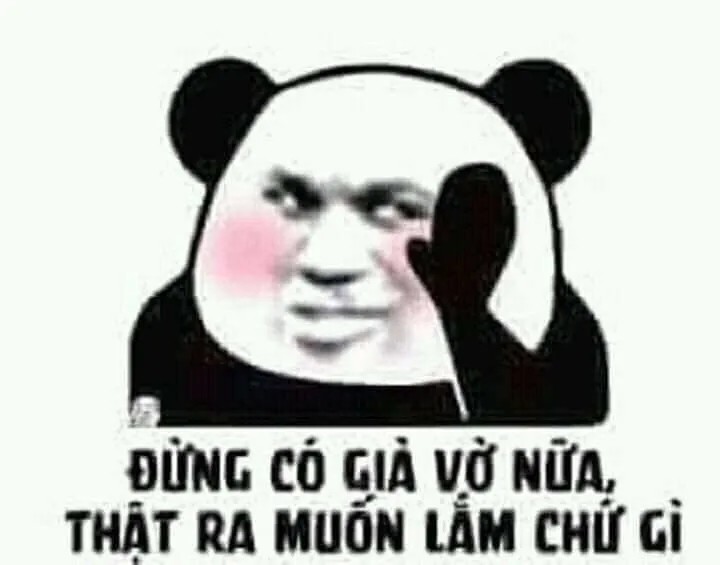 Đừng giả vờ nữa, thật ra muốn lắm chứ gì
