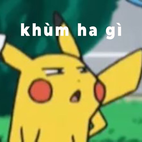 Meme Pikachu hài hước, bựa 2