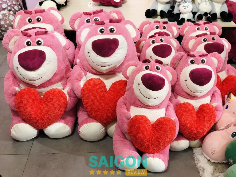 Gấu bông đa dạng mẫu mã tại Gia đình gấu bông