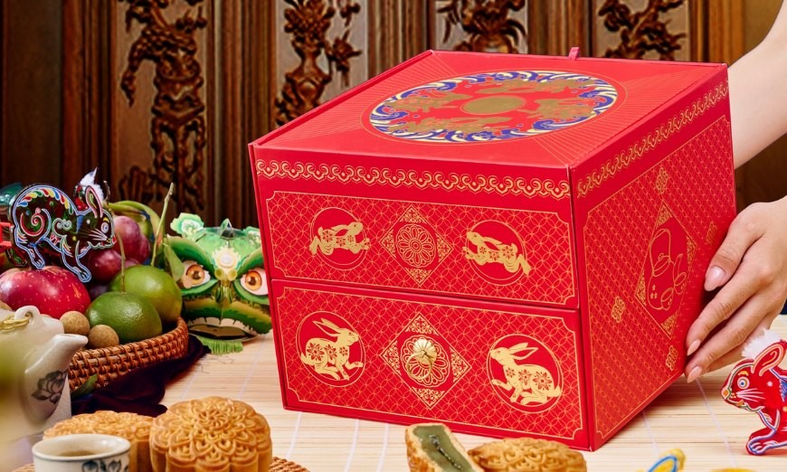 Hộp bánh Trung Thu cao cấp tại Sona Gift