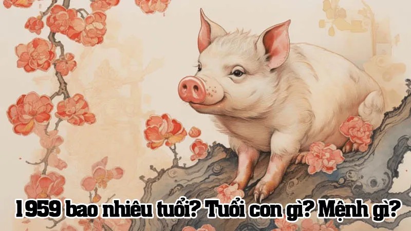 Sinh năm 1959 tuổi con gì