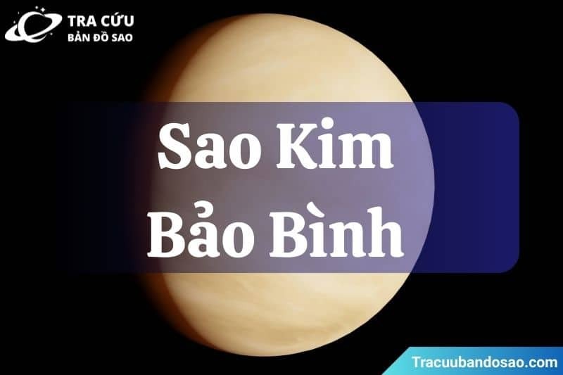 Sao Kim Bảo Bình tượng trưng cho tình yêu tự do, độc đáo và đầy sáng tạo trong các mối quan hệ.